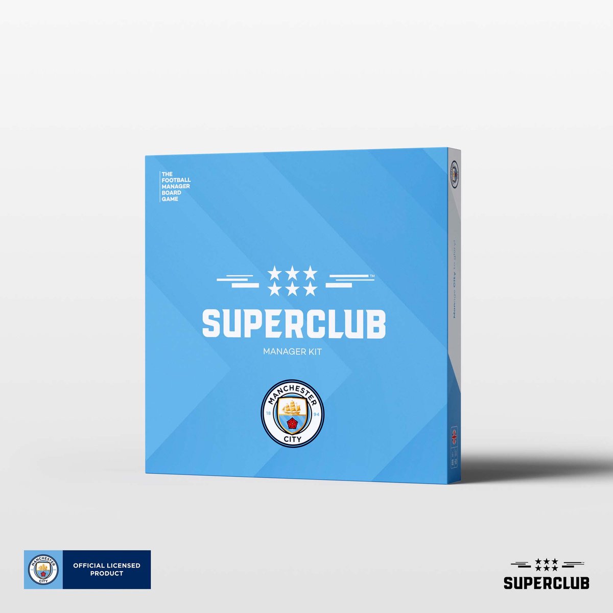 Manchester City Manager kit | Superclub uitbreiding | The football manager board game | Engelstalige Editie